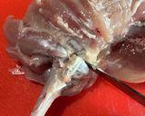 鶏もも肉を平らに捌く方法作り方18写真
