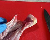 鶏もも肉を平らに捌く方法作り方11写真