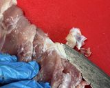 鶏もも肉を平らに捌く方法作り方36写真