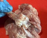 鶏もも肉を平らに捌く方法作り方29写真