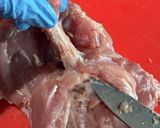 鶏もも肉を平らに捌く方法作り方28写真