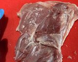 鶏もも肉を平らに捌く方法作り方40写真