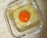電子レンジDE目玉焼き作り方1写真