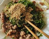 担々ヘルシー丼☆昆布煮☆クーブイリチー作り方2写真