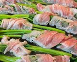 あしたばの豚肉巻き作り方2写真