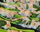 あしたばの豚肉巻き作り方3写真
