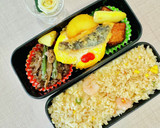 簡単！牛薄切り肉と舞茸の甘辛炒め♪お弁当作り方5写真