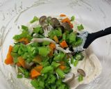 小松菜としめじの豆腐和え作り方4写真
