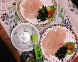 真鯛の短冊をお造りにして綺麗に飾って！作り方9写真