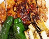 皮パリパリのチキンステーキ 照り焼き味作り方5写真