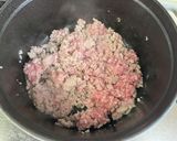 セロリと豚ひき肉炒め(セロンチュ)作り方3写真