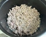 セロリと豚ひき肉炒め(セロンチュ)作り方4写真