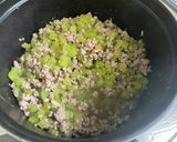 セロリと豚ひき肉炒め(セロンチュ)作り方7写真
