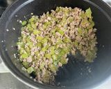 セロリと豚ひき肉炒め(セロンチュ)作り方8写真