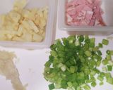 タケノコと生姜の焼き飯作り方1写真