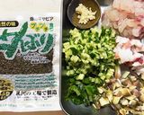 海鮮トンブリどんぶり作り方1写真