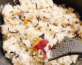 余りものなんて言わせない！芋とひじきご飯作り方3写真