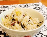 余りものなんて言わせない！芋とひじきご飯作り方4写真
