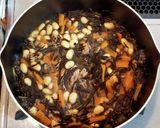 お弁当に冷凍保存大豆と豚肉入りひじき煮作り方4写真