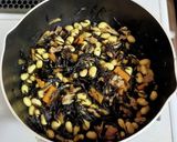 お弁当に冷凍保存大豆と豚肉入りひじき煮作り方5写真
