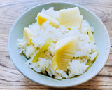 筍とフキの炊き込みご飯　生姜入り作り方2写真