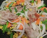 茶美豚肩ロースと豆腐を使った生姜焼き作り方5写真