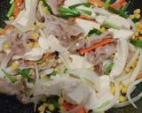 茶美豚肩ロースと豆腐を使った生姜焼き作り方6写真