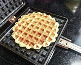 簡単　サクフワ食感のワッフル作り方8写真