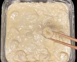 耐熱容器だけで作るバナナチーズケーキ作り方16写真