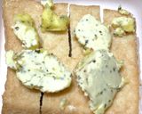 厚揚げのガーリックバター乗っけ焼き作り方1写真
