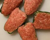 ●ピーマンの肉詰め作り方3写真