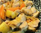鶏胸肉と新ジャガ●あまから鶏肉ジャガ作り方3写真