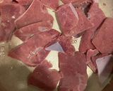 臭みを除いた、牛ホルモン炒め作り方2写真