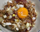 マグロ納豆丼作り方7写真