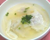 鶏がら醤油★あっさりワンタンスープ★動画作り方14写真