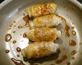 簡単！古漬けの大葉チーズ肉巻き作り方5写真