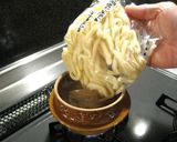 峠の釜めしの釜で作る釜玉うどん作り方3写真