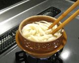 峠の釜めしの釜で作る釜玉うどん作り方4写真