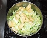 春キャベツと油揚げ煮びたし♪簡単作り方4写真