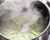 さっぱり旨！中島菜うどんのカッペリーニ風作り方1写真