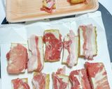 衝撃！肉150g5人前！とんかつサンド作り方2写真