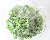 菜飯・おにぎりの素【大根葉の塩昆布和え】作り方1写真