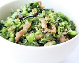 菜飯・おにぎりの素【大根葉の塩昆布和え】作り方5写真