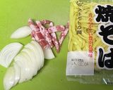 青森発♡黒石の姉宅の焼そば・キャベツなし作り方2写真