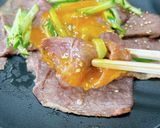 ローストビーフのユッケ風作り方2写真