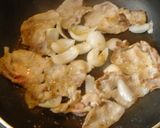 新玉ねぎたっぷりの豚丼作り方5写真