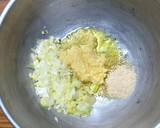 ヨウサマの減塩タイ風わさび菜姜葱醤和え作り方3写真