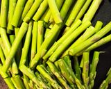 アスパラ　胡麻マヨ和え作り方1写真