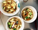根菜茄子コク旨フルーティー味温野菜サラダ作り方6写真