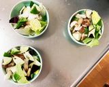根菜茄子白菜簡単ビビンバ風味温野菜サラダ作り方13写真